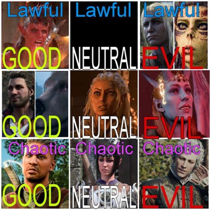 Can a lawful good character break the law?