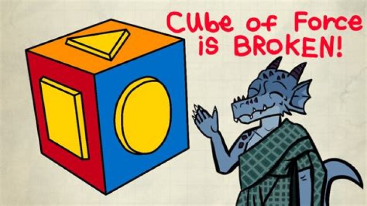 Can you attack through a cube of force?