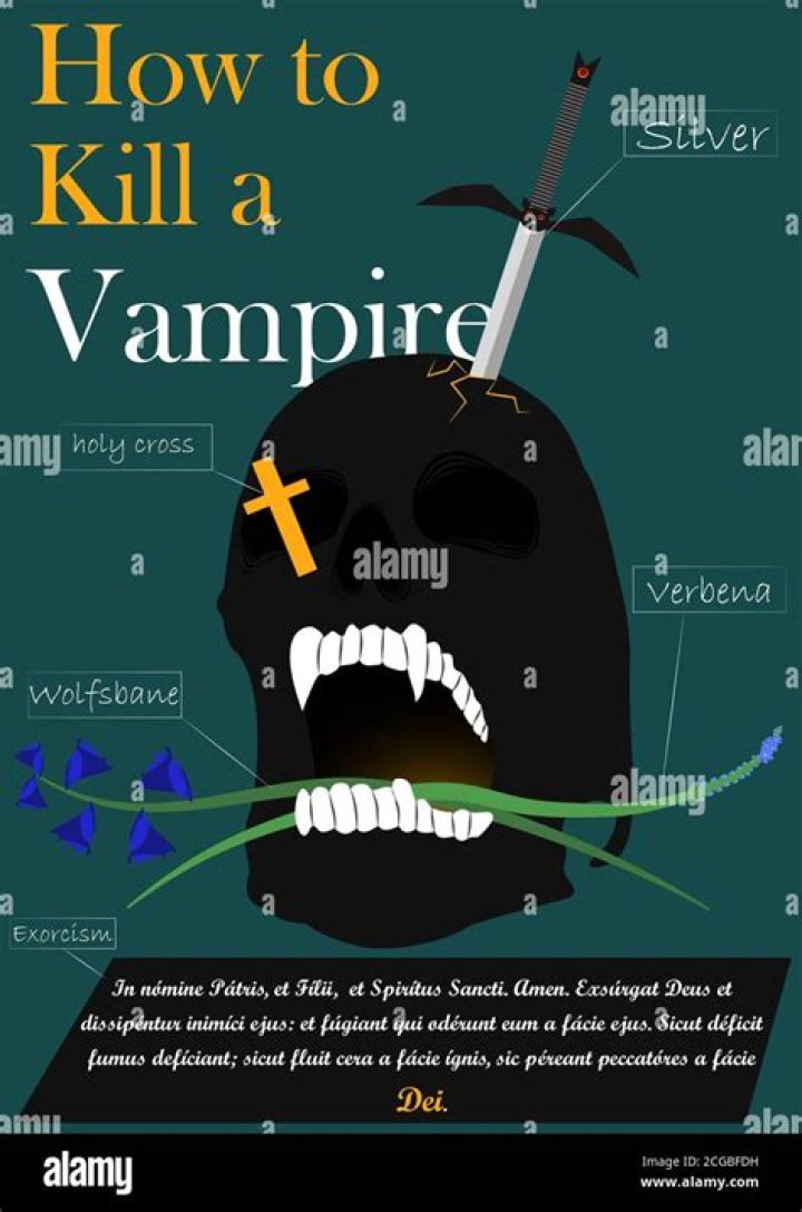 How can a vampire be killed?