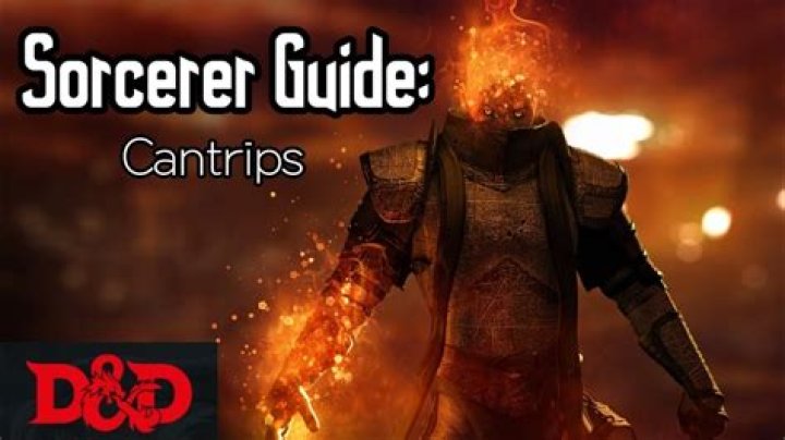 How do sorcerer cantrips work?