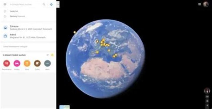 How do you make Google Earth look like Google Maps?