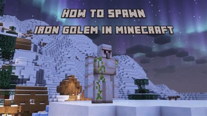 How far does an iron golem have to be for another to spawn?