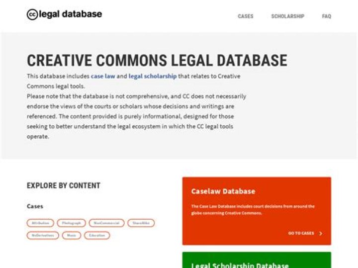 Is Creative Commons legal to use?