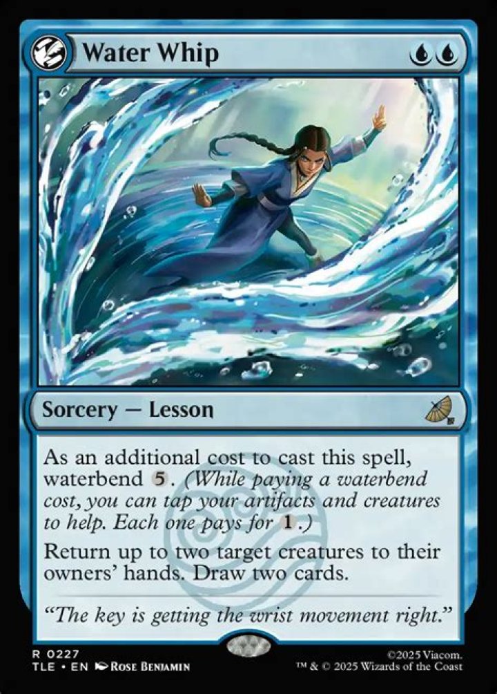 Is water whip an action or bonus action?