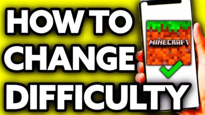 What changes with difficulty in Minecraft?