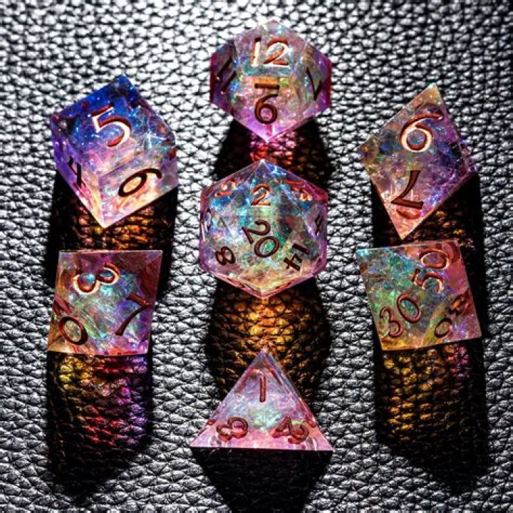 What is a set of DND dice called?