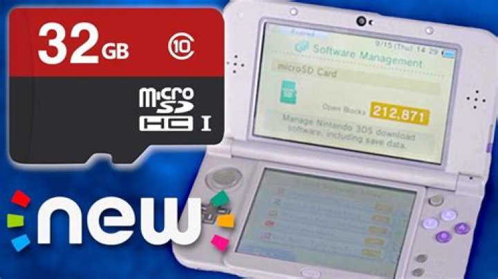 What is the largest SD card for 3DS?