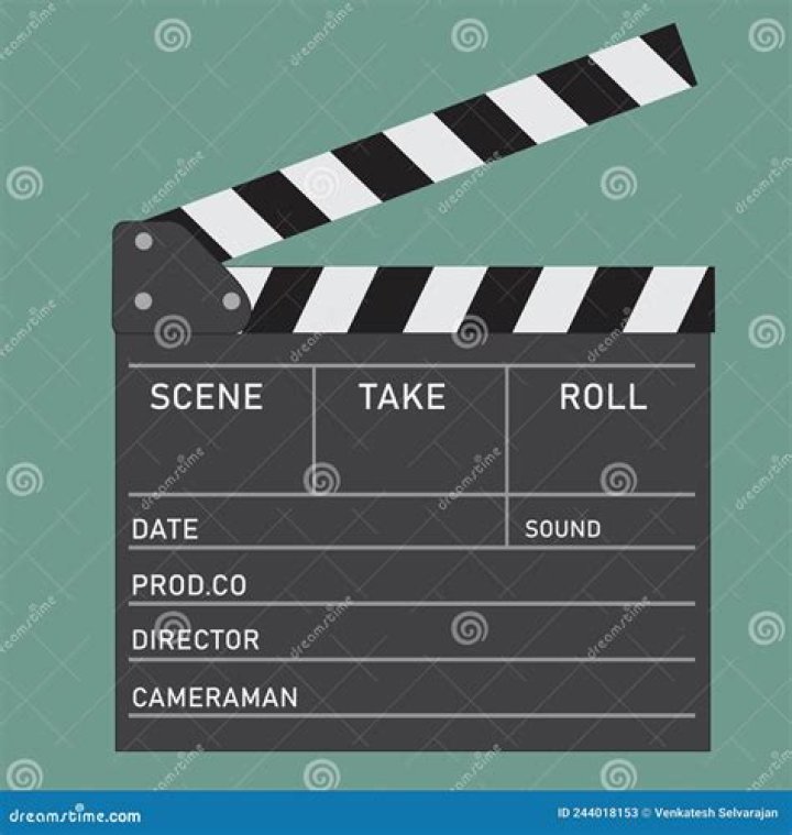 What means scene take roll?