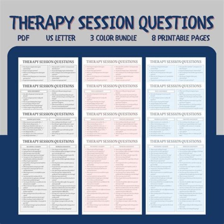 What should a first therapy session cover?