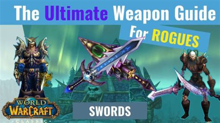What weapons should a rogue use?